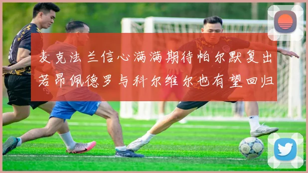 麦克法兰信心满满期待帕尔默复出若昂佩德罗与科尔维尔也有望回归